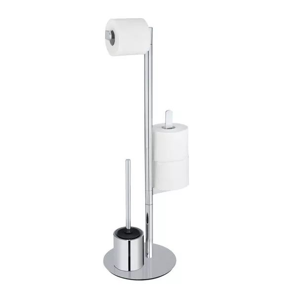 Stand-WC-Garnitur Polvano Edelstahl