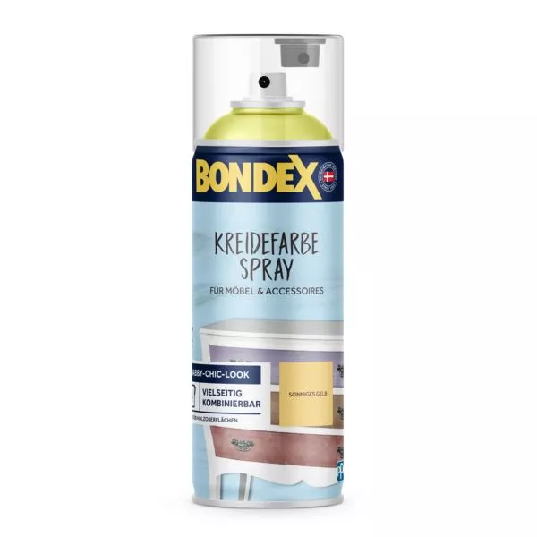 Bondex Kreidefarbe sonniges gelb 400ml Spray