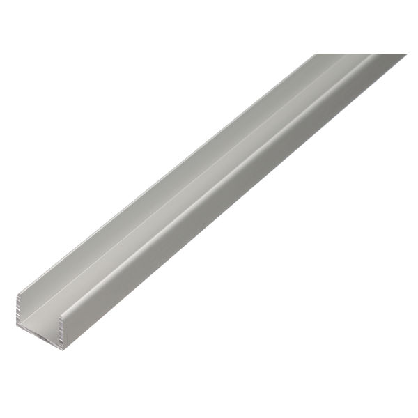 U-Profil Alu elox. 15,9x15x12,9x1000 mm