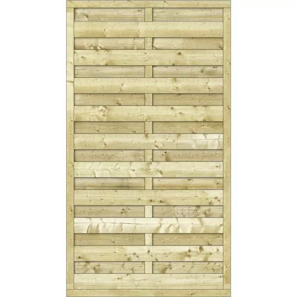 Dichtzaun Stabil geschlossen 100x180cm kdi grün