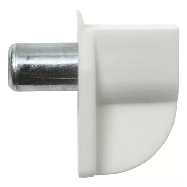 Bodenträger mit Zapfen KS weiss Ø5 mm (8 Stück)