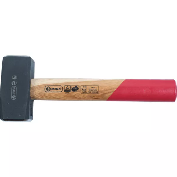 Fäustel 1250g geschw. Holzstiel