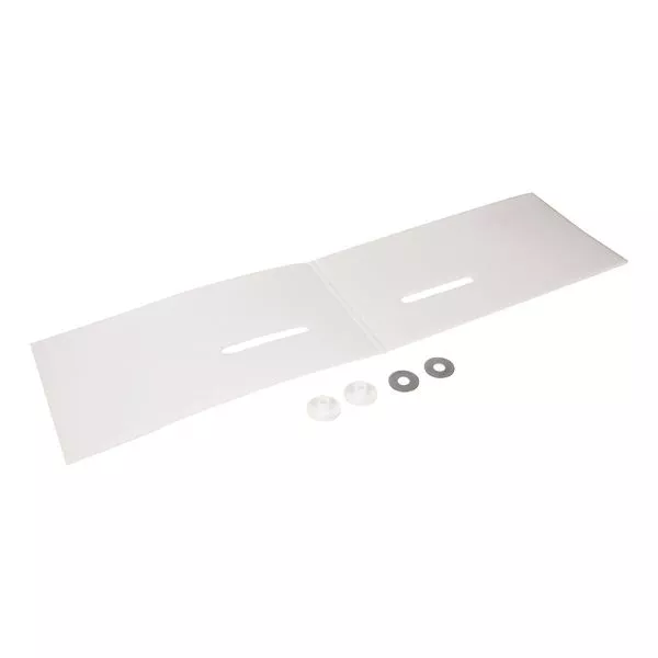 Schallschutzset weiss f.Waschtisch 75 cm