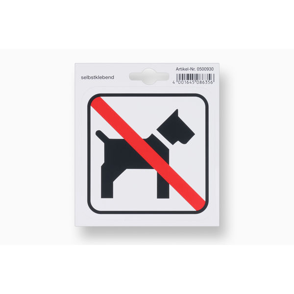 Symbol Hund verboten