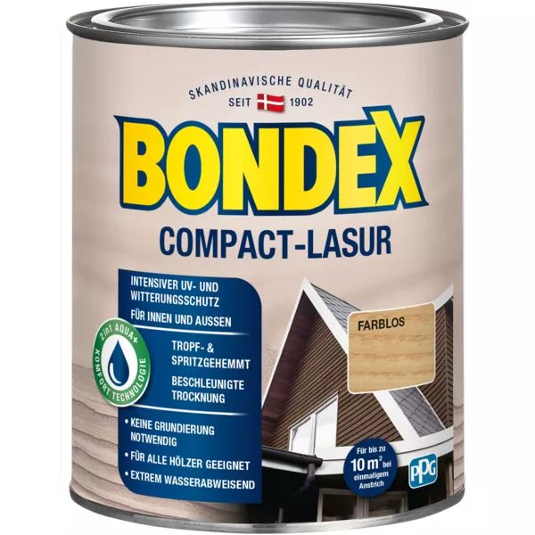 Bondex Compact Lasur farblos 0,75L