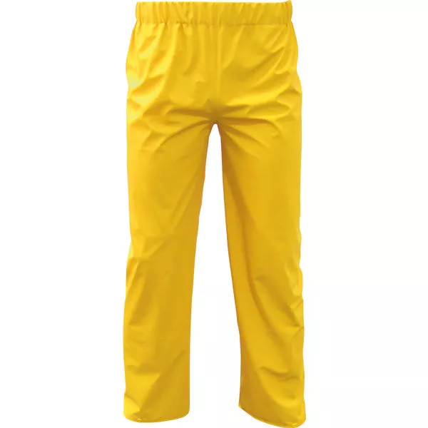 Regenbundhose PU gelb Gr. M