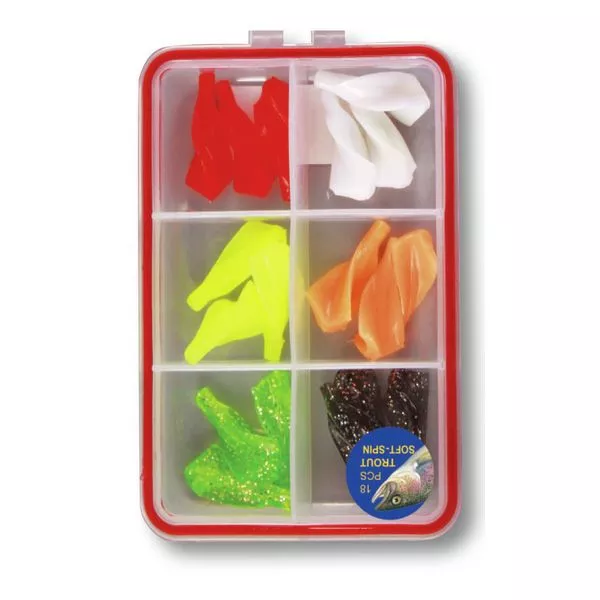 Forellen-Spiral sort. 2,5cm/0,5g