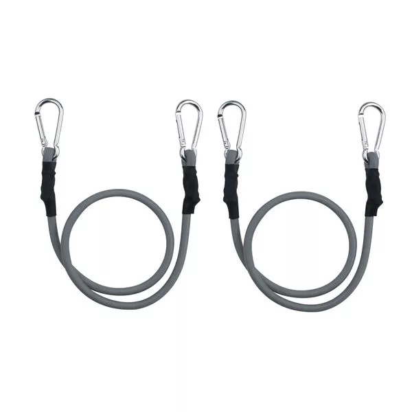 Expanderseil+Karabiner 70cm 2St.