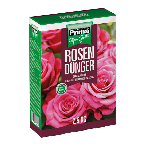 Prima Rosendünger 2,5kg NPK 6+6+8 (+2) Faltschachtel