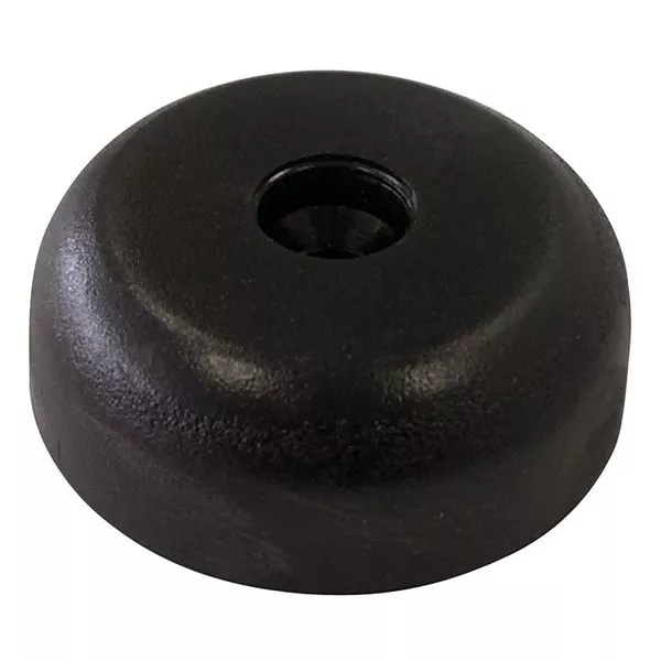 Kunststoffgleiter schwarz 60x20mm (PG L)