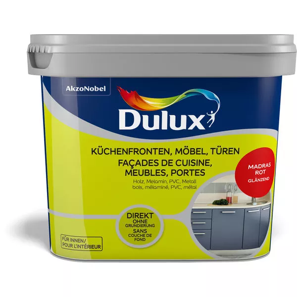 Küchenmöbel u.Türenfarbe glz m.rot 750ml Dulux