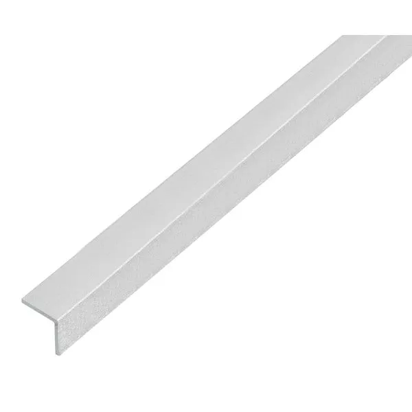 Winkelpr. Alu kgstr. si. 10x10x1x1000 mm selbstklebend