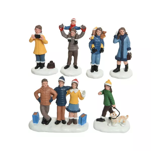 Figuren Indoor mix bunt L3-W8.5-H7cm Polyresin