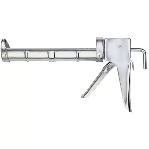 Kittpresse m. gl. Schubstange verz.