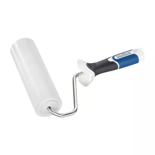 Tapeten-Andrückroller 18cm 3K-Griff abgewinkelt PU-Schaum