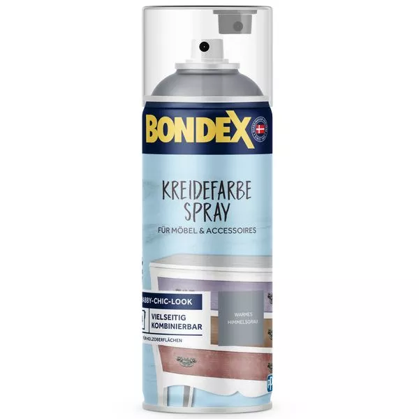Bondex Kreidefarbe himmelgrau 400ml Spray