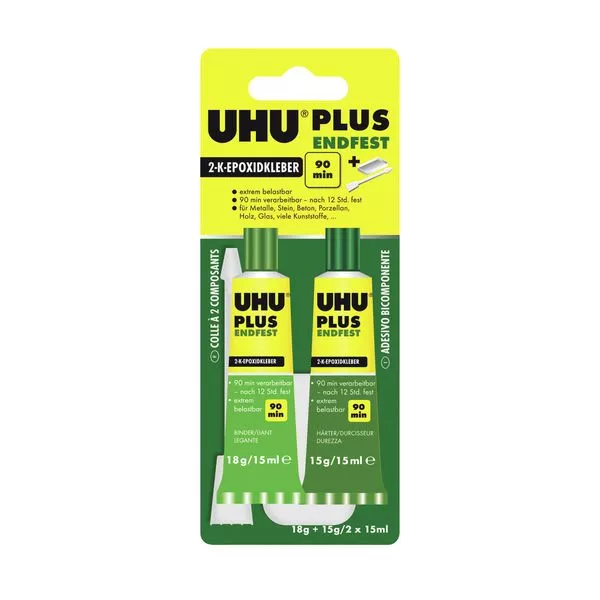 UHU Plus endfest 90 33g Tube Blister
