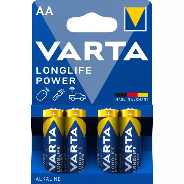 Batterie Longlife Power AA 4er Varta im Blister
