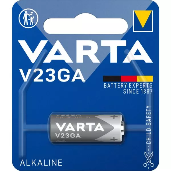 Batterie Elec. V23GA 12,0V A/M 1er Varta im Blister Alkali-Mangan