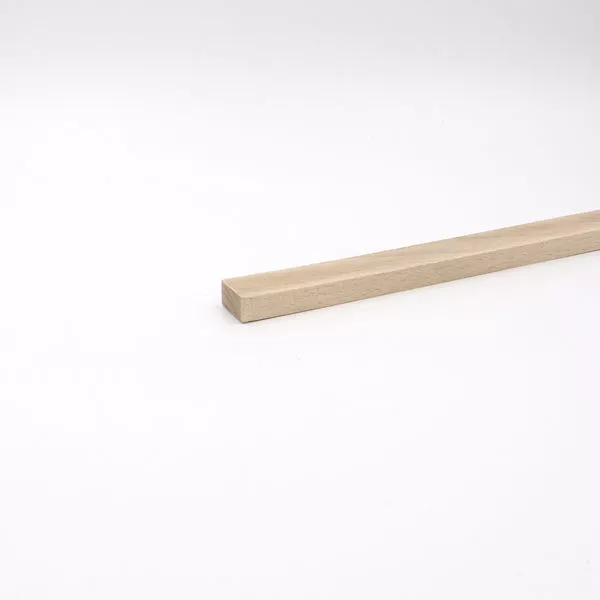 Rechteckleiste Buche 10x20x1000mm