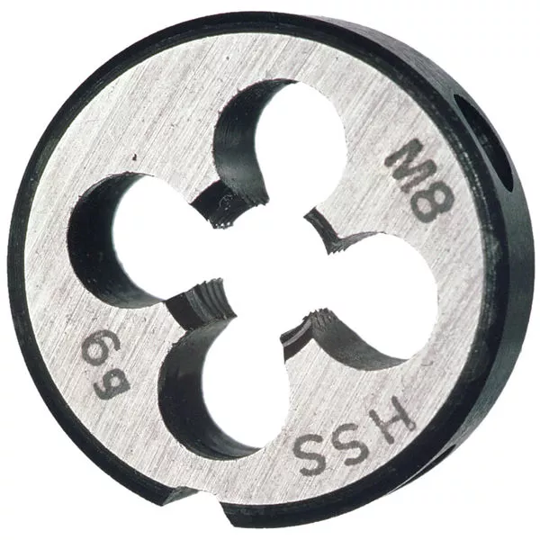 Schneideisen HSS 25x9mm M 8